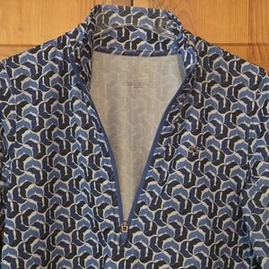 VINEYARD‎ VINES Ladies Performance Whale Tail Half Zip Top Sz S